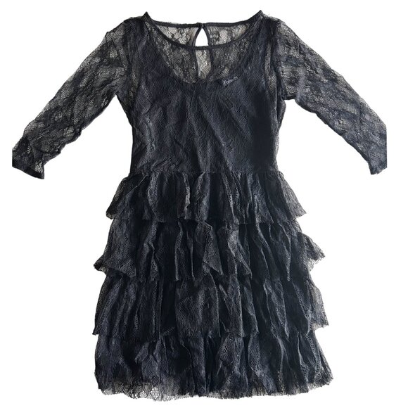 Forever 21 Black Lace Dress ASO Allison Argent - Picture 3 of 8